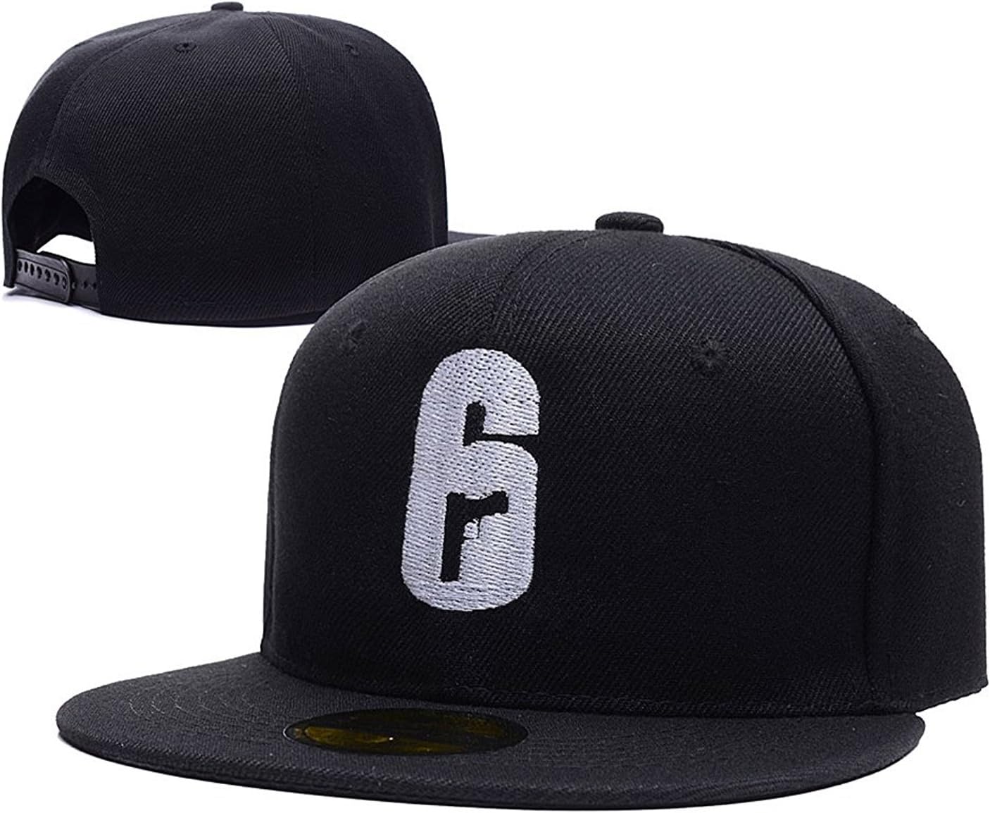 Xianak Rainbow Six Siege R6S Logo Adjustable Snapback Embroidery Hats Caps