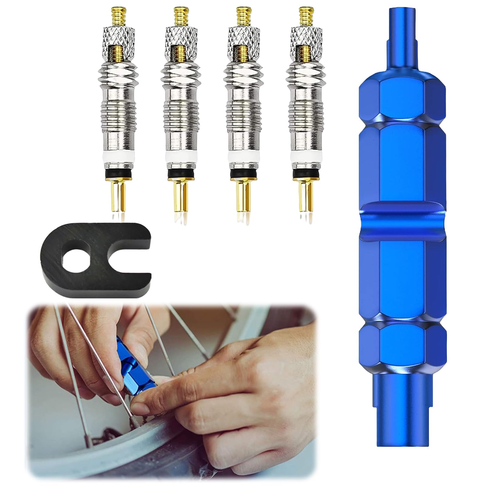 90 Pezzi Presta Valve Core Bike Sostituzione Tubeless Per Bici Da Strada Bicyc~p146459848 - Foto 10