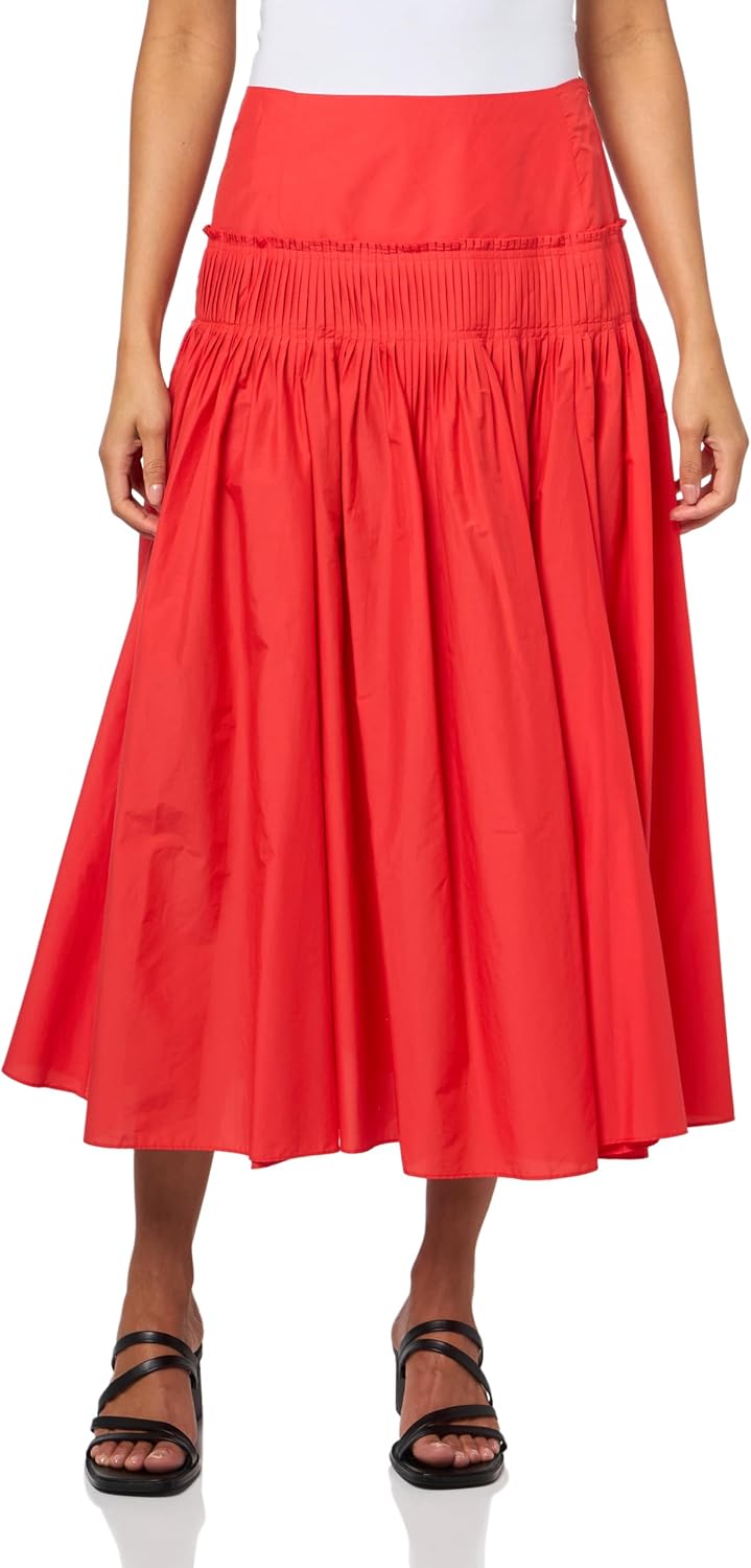 Theory Women's Accordion Yoke Skirt