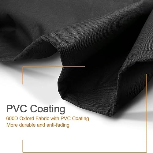 Miniatura 3 de Weber Spirit and Spirit II 200 Series - Cubierta para parrilla de barbacoa 600D resistente al agua, cubierta de parrilla 7138 de 48 pulgadas para