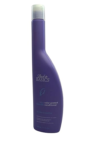 Acondicionador de color Blue Lavender por Back To Basics 11 onzas