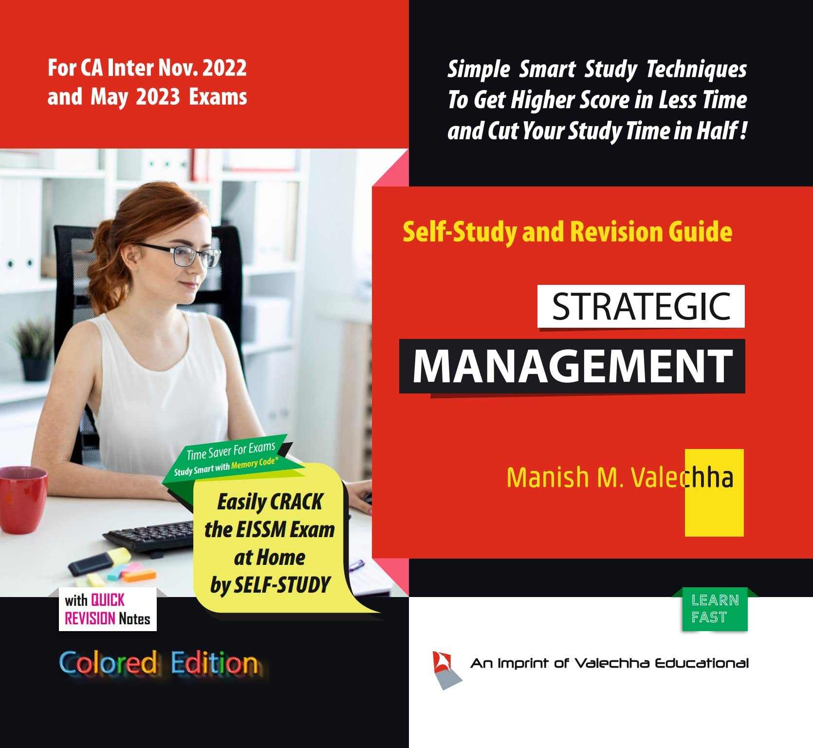 Strategic Management for CA Inter | Self-study Textbook written in Simple & Concise Language in Q & A Format with Tutorial Notes, Examples, Diagrams, & Memory Code® for CA Intermediate SM | Easy to Memorize, Revise & Recollect