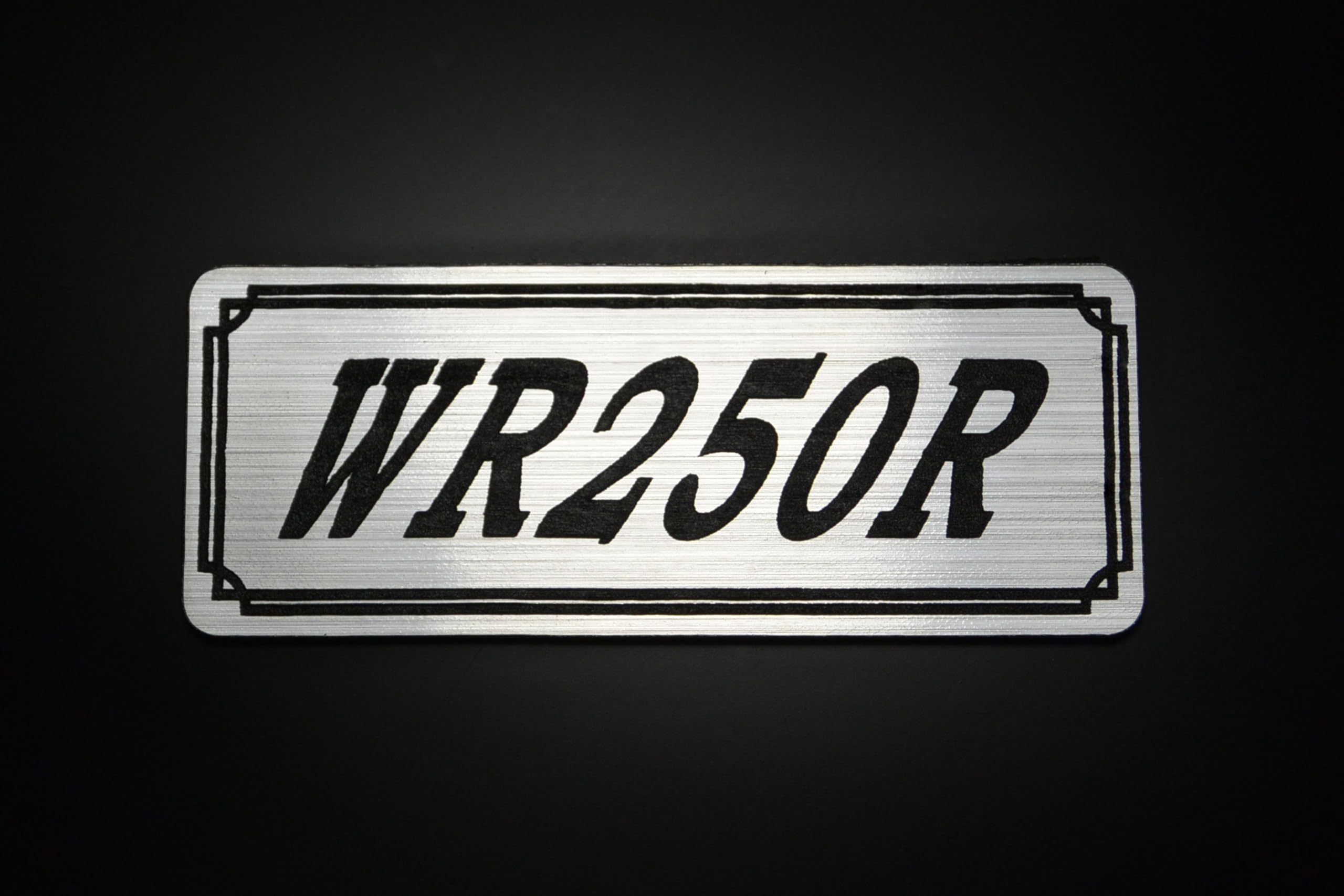 Amazon.co.jp: E-540-2 WR250R 銀/黒 オリジナル ステッカー パーツ 