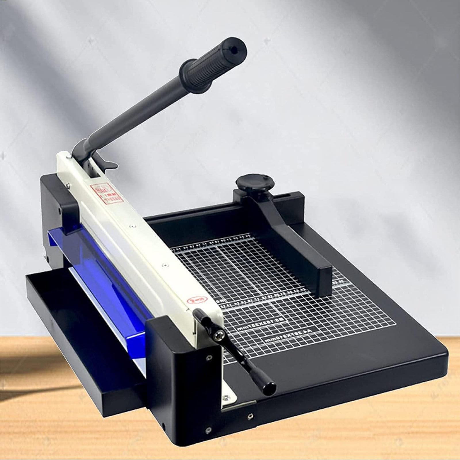 Taglierina per carta resistente, formato A4, multifunzione, con guida di taglio chiara, taglia fino a 400 fogli, ideale per uffici, scuole e aziende di stampa