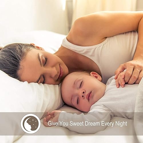 Miniatura 7 de Cotton Delight Standard Pillow Cases Set of 2 White 100% Natural Cotton 800 Thread Count Pillowcases Premium White Cotton Pillowcases, Standard