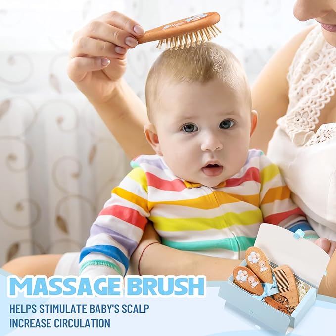 Set Cuidado Bebé 3 Piezas Azul miniatura 5