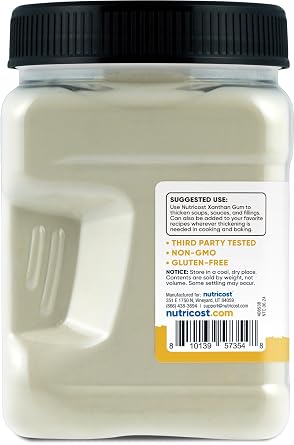 Nutricost Pantry Xanthan Gum (1 LB) - Gluten-Free, GMO-Free