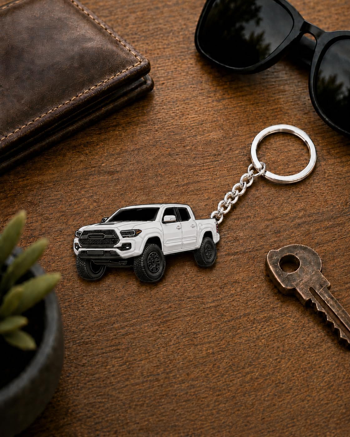 Tacoma Keychain - Tacoma Accessories 2016-2022 mods 2023 2024 Cool Key Chain Fob Cover 3rd gen Toy Truck