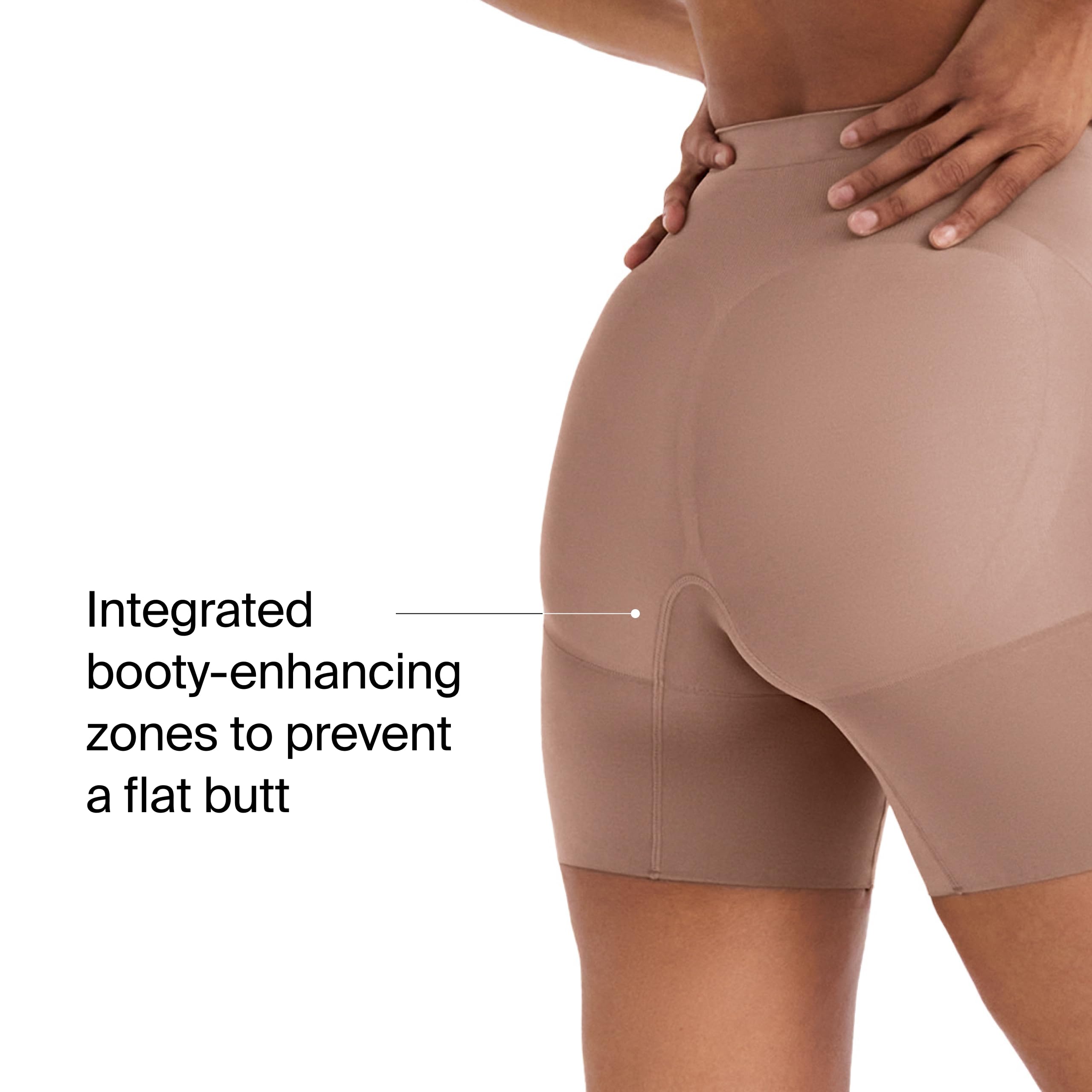 Spanx Mid-Thigh Short Braguitas Moldeadoras Mujer (Pack de 1)