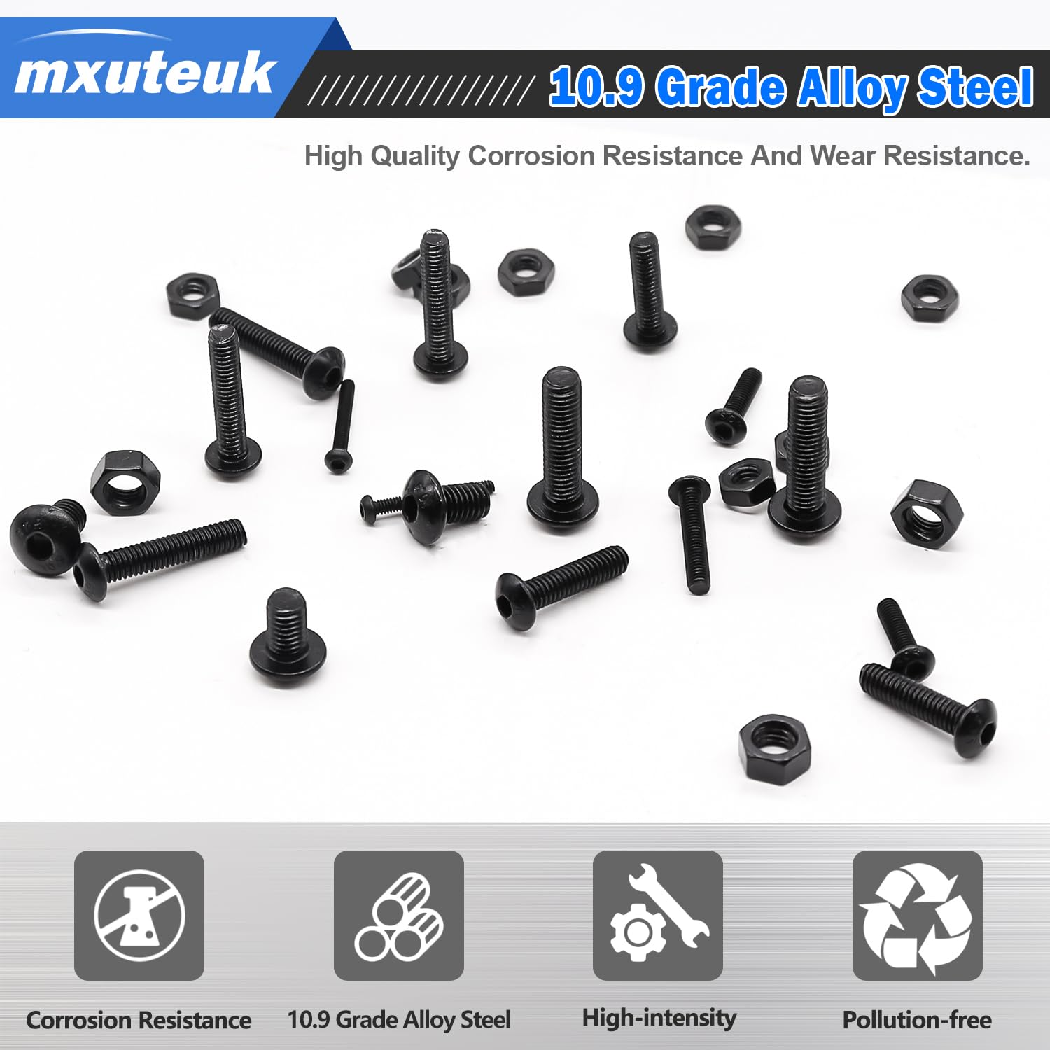 Metric Screw Assortment Kit - 1749 Pcs -3 Metric Screw Assortment Kit - 1749 Pcs -3