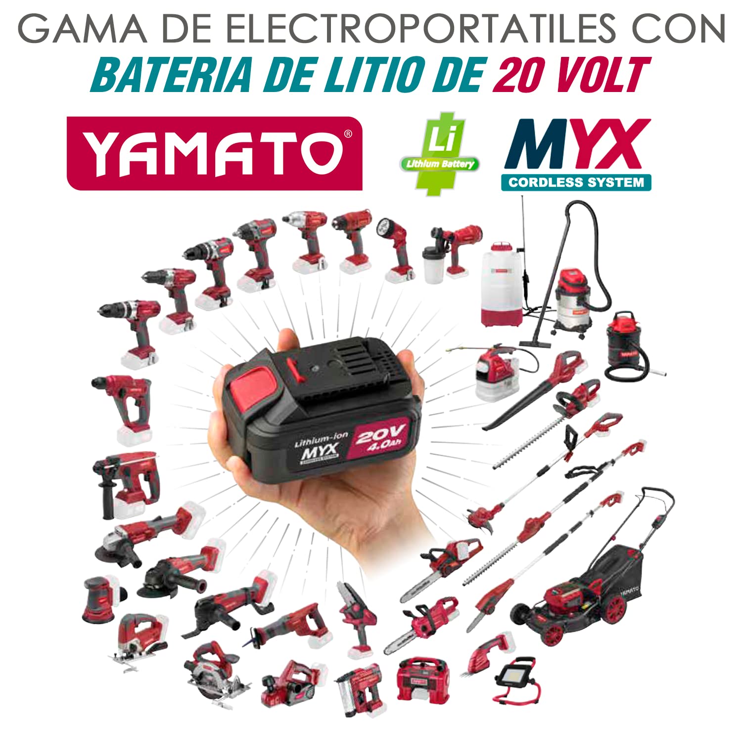 MAURER 07200332 Smerigliatrice 20 V. Senza Batteria Sistema Limyx, Multicolore