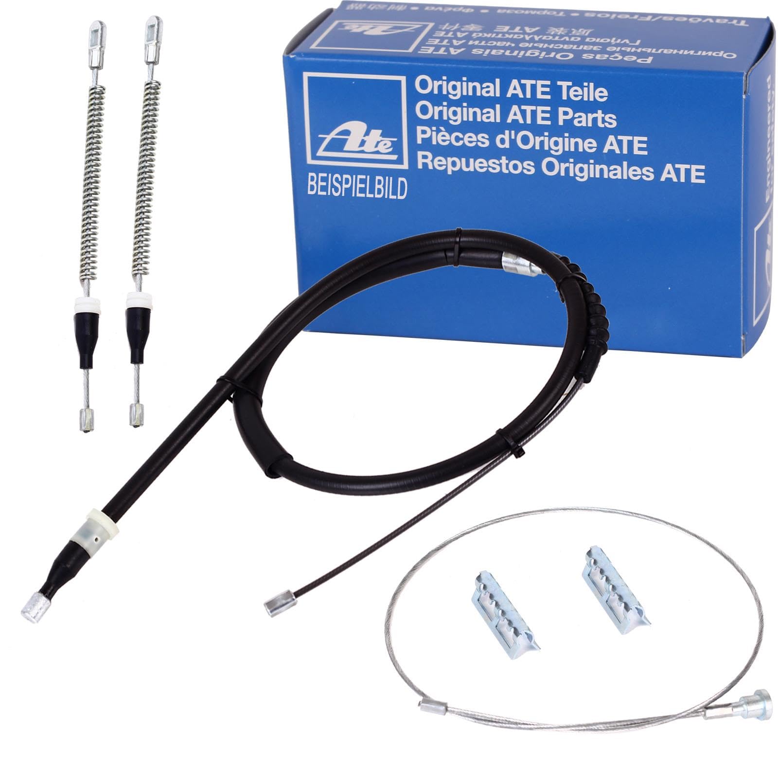 BandelOne enthält ATE 4 Handbremsseile hinten passend für Corsa C Tigra B Twintop Trommelbr.