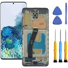 for Samsung Galaxy S20 G981u Screen Replacement with Frame Black