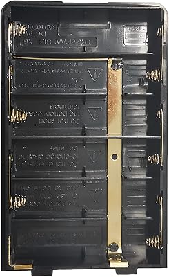 FBA-25 FBA-25A Alkaline Battery Case 6 x AA Battery Holder Box for VX FT-270R FT-60R FT-277 VX-170 FT-250R VXA-220 Radio FNB-V94 FNB-83 Battery Packs, Black