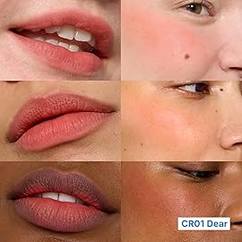 fwee Blurry Pudding Pot | Airbrushed Blush & Lip, Buildable & High Pigment, Long-lasting, Lightweight, Natural Soft Matte Finish, Satin Finish Blurring Blush - Dear (Coral Brown) | 0.17 oz