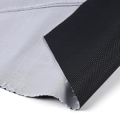 Miniatura 16 de PIT66 Funda de asiento de piel de PVC negra compatible con Honda Rancher 350 2000-2006