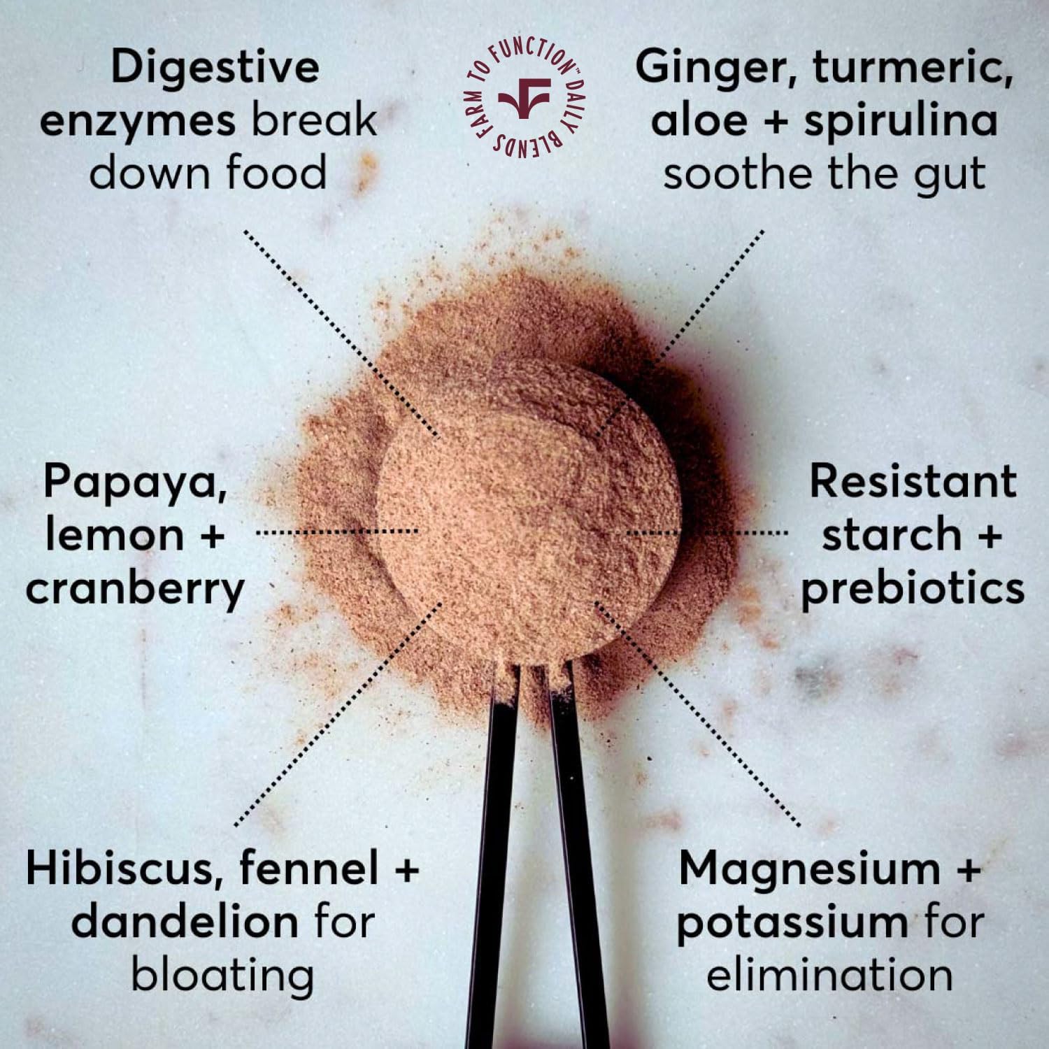 Debloating and Daily Digestion Drink Mix – Anti-Bloating and Gut Health Supplement with Digestive Enzymes, Prebiotics, and Organic Superfoods – Detox and Debloat - Pineapple Ginger Flavor - Image 8