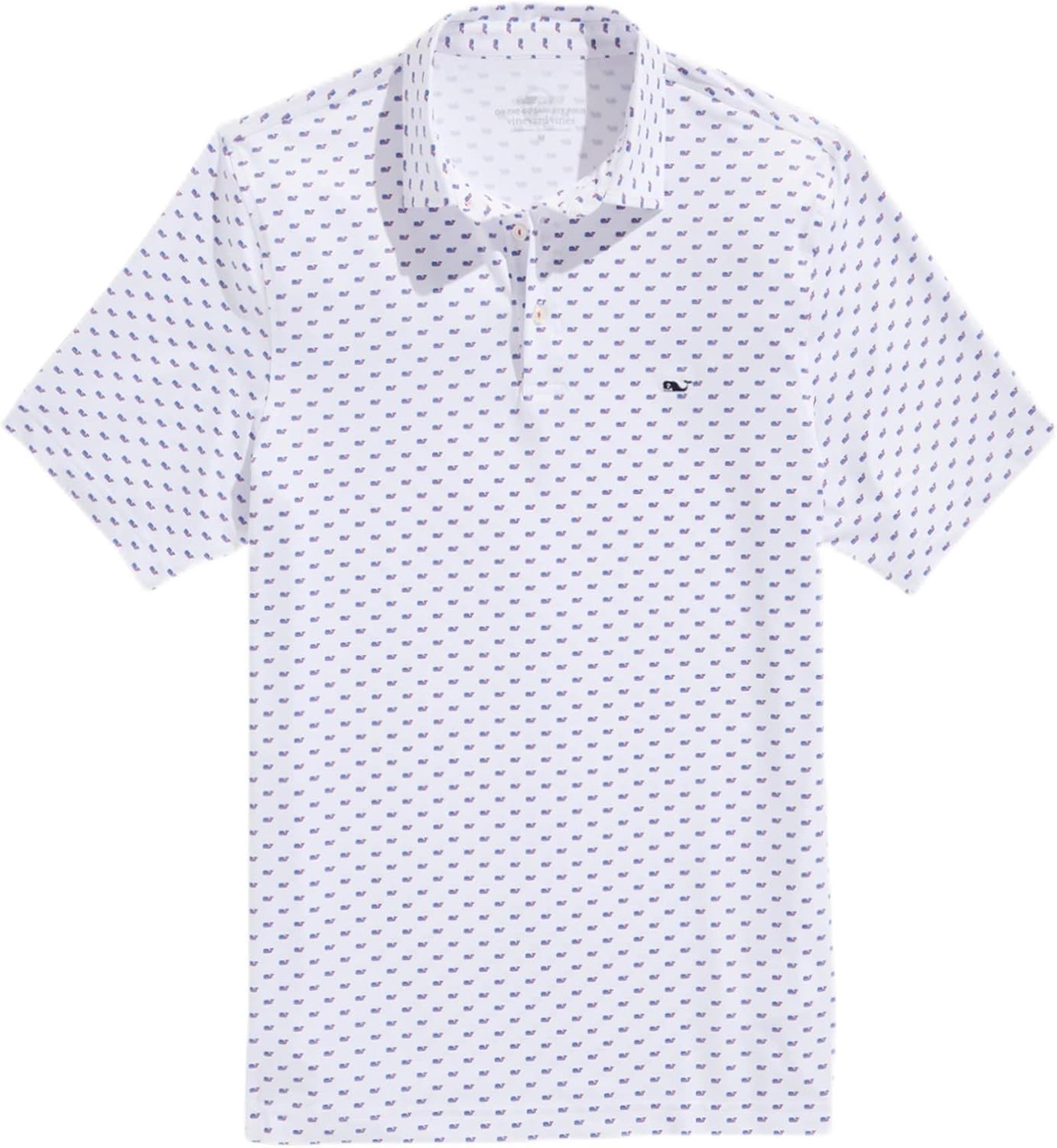 vineyard vines Mens Printed Sankaty Polo