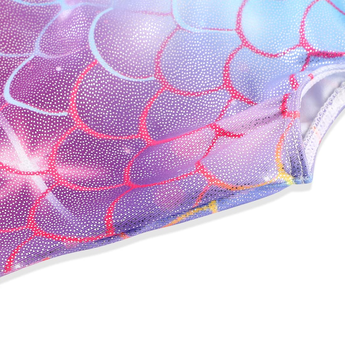 Mermaid Purple Gymnastics Unitard