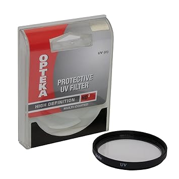 Opteka OPT UV 52mm 52mm High Definition II UV 0 Ultra Violet Haze Multi-Coated Glass Filter