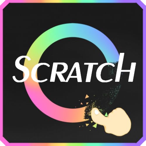 Rainbow Scratch Art