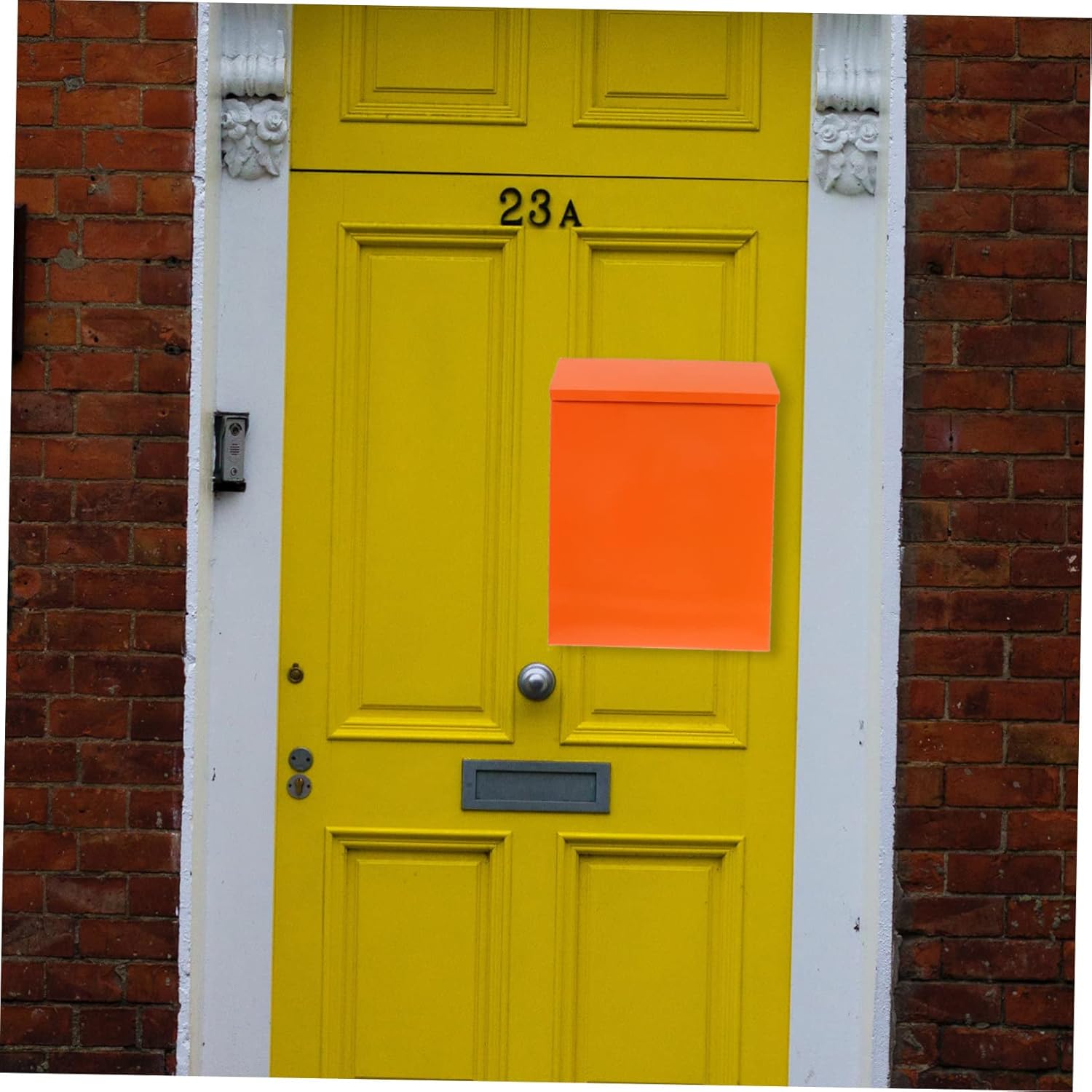 DOITOOL Locking Wall Mailbox Iron Material Outdoor Use Large Storage Office Factory School Security