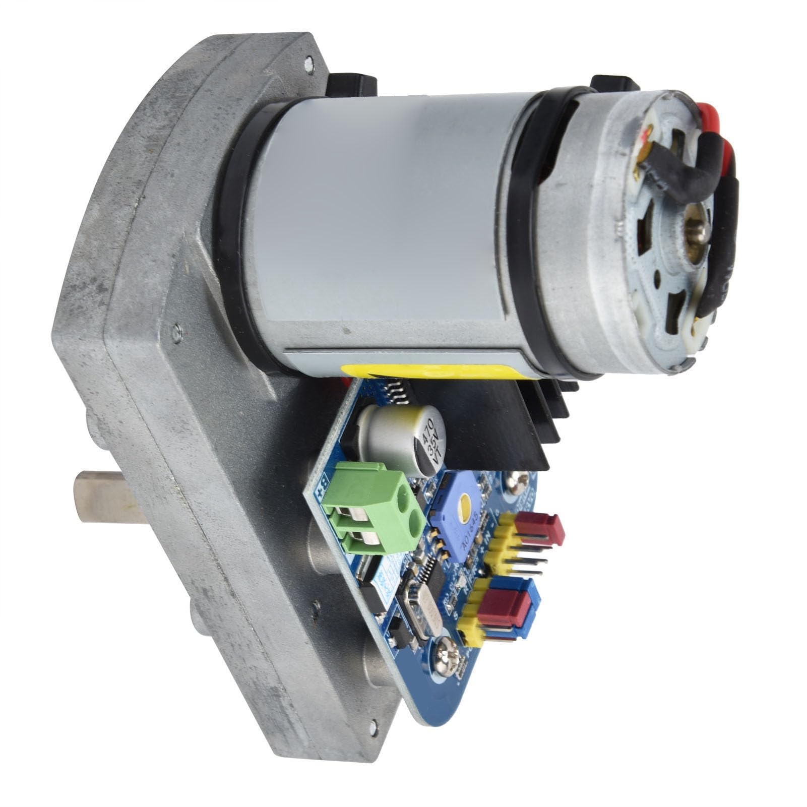 Yosoo Health Gear Serwosilnik, Serwosilnik o Dużej Mocy ze Stopu Aluminium 12V 24V 110kg.cm Cyfrowe Sterowanie 300 Stopni dla Dużych Robotów Automatyka Przemysłowa Użytkownicy Modeli RC
