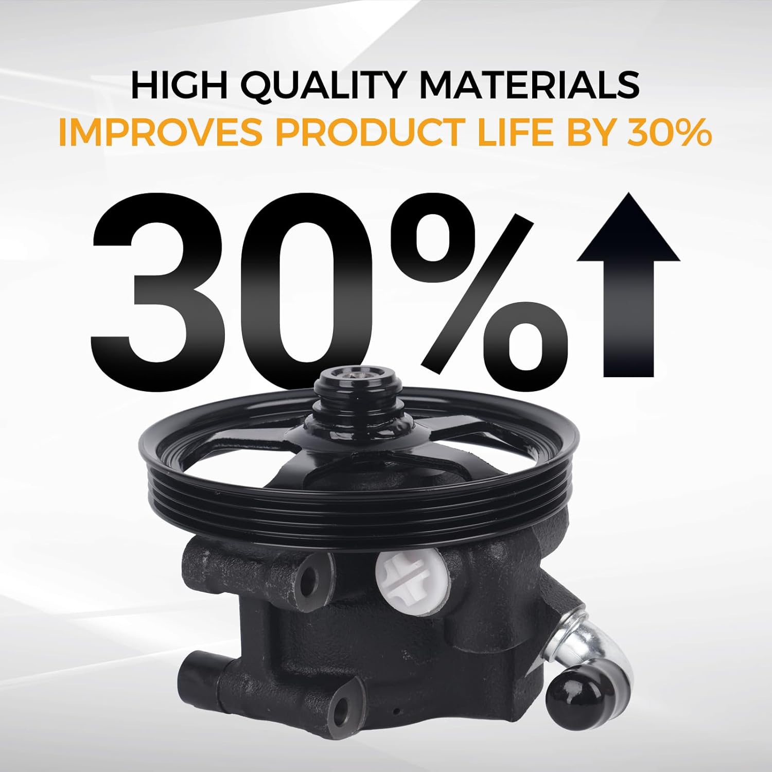 PAROD Power Steering Pump Fit for Ford Flex 2009-2012, Taurus 2010-2012, Lincoln MKS 2009-2012, MKT 2010-2012 Replace#8A8Z3A674B