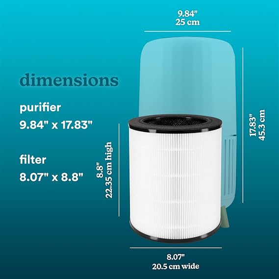 Homedics True HEPA Replacement Filter For Homedics Air Purifier