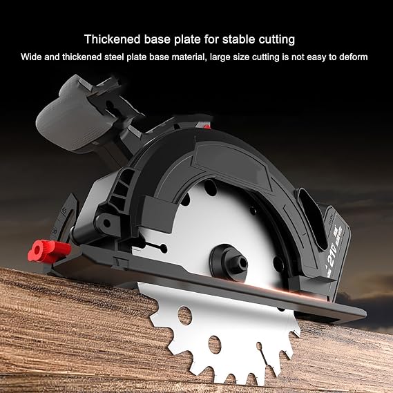 6-Inch Sliding Compound Miter Saw, Extension Table, Aluminum Blade Shields, Power Saw for Soft Metal, Plastic, Wood, Laminates