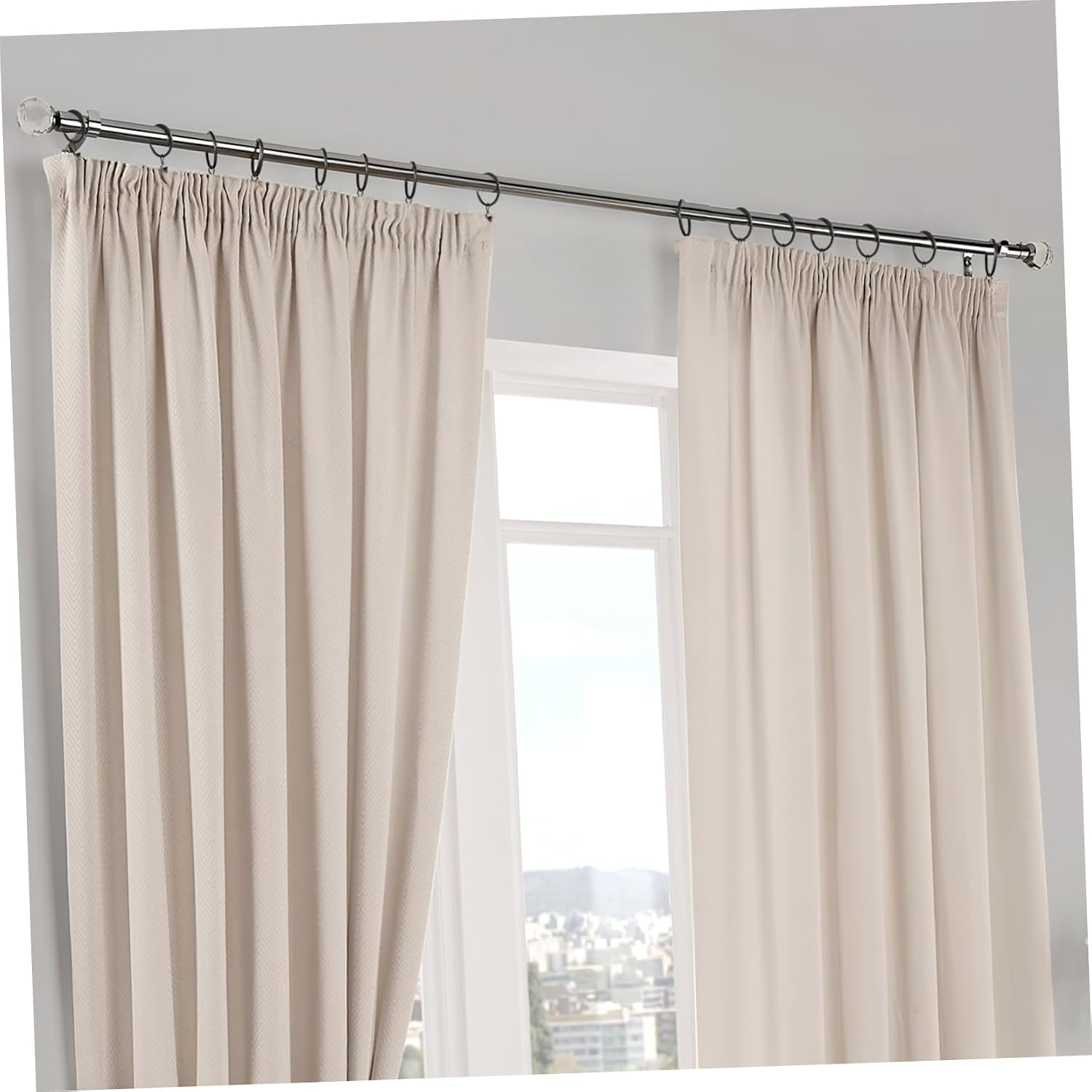ABOOFAN 50pcs Vintage Curtain Clips with Heavy Duty Window Curtain for Easy Installation for Home