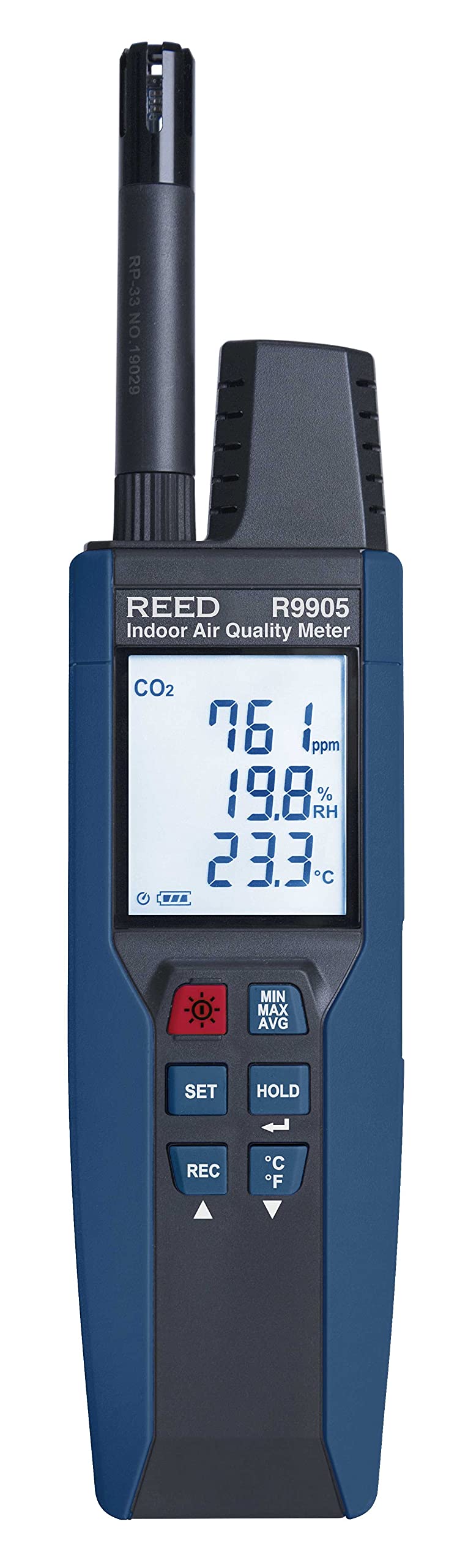 REED Instruments R9905 Data Logging Indoor Air Quality Meter