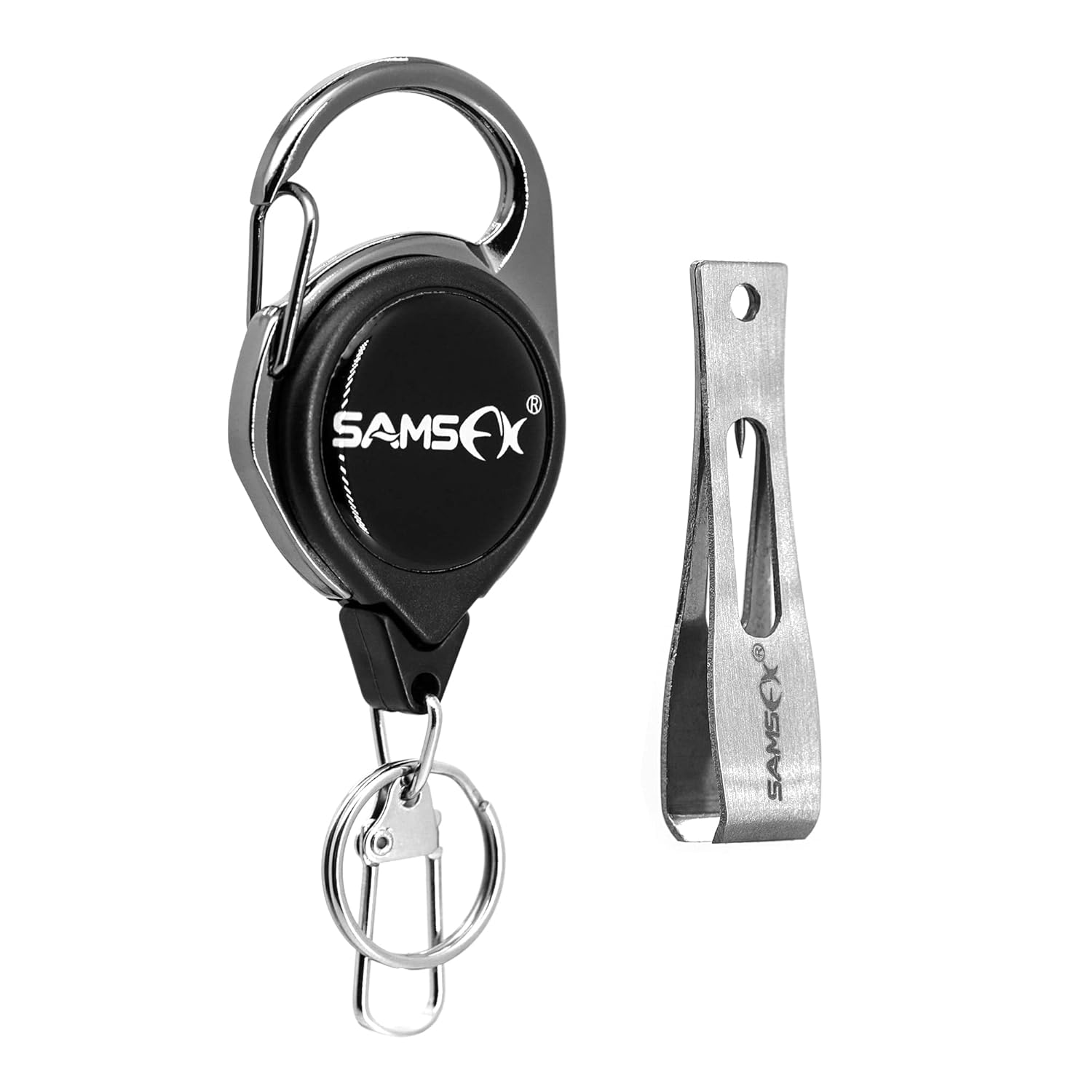 Buy SAMSFX Fly Fishing Line Clippers Nippers Tools Combo with Retractor