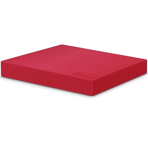 Yes4All Upgraded Size Foam Pad for Exercise, Nonslip Foam Balance Pad Physical Therapy, Yoga & Stability Training Balance Mat