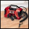 Einhell Pressito Power X-Change Hibrit Kompresör (18 V, Maks. 11 Bar, 31 cm Hortum Uzunluğu, 3-parçalı Adaptör Seti, Akü dahil değildir) - 4020460