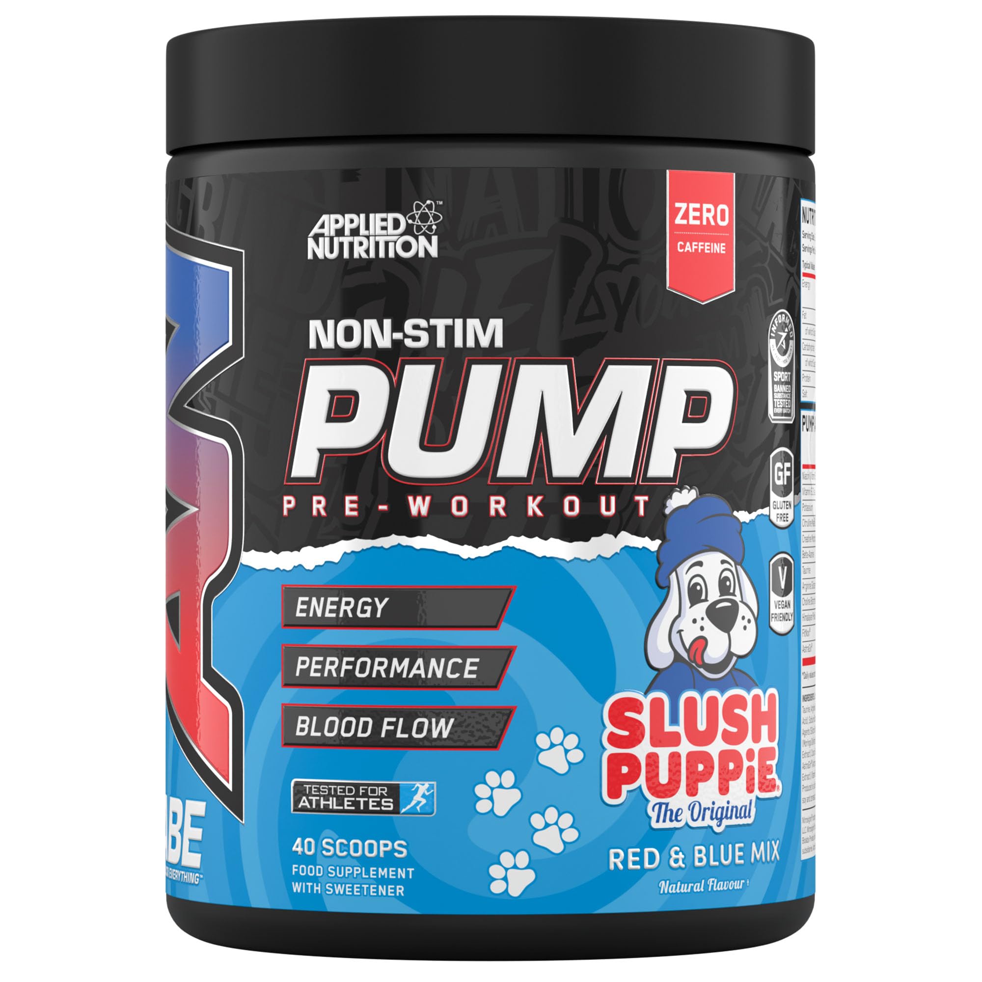 Applied Nutrition ABE PUMP Sans Stimulants, Slush Puppie, 500g