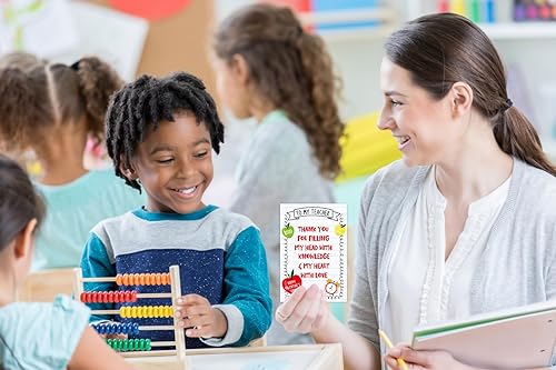 Vista 19 de FLYAB Tarjetas del día de San Valentín para profesores, agradecimientos, profesores, tarjeta de San Valentín con sobre, tarjetas de feliz día de San