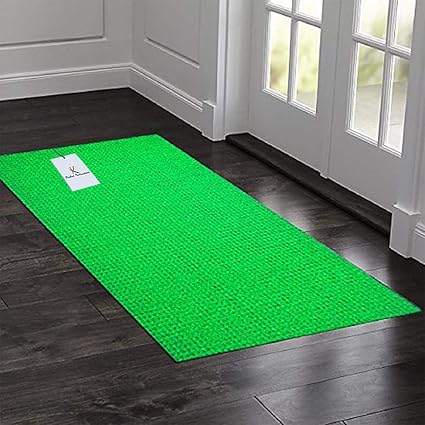 Kuber Industries PVC Plain Door Mat (VARIATION0045_16, Green, 36