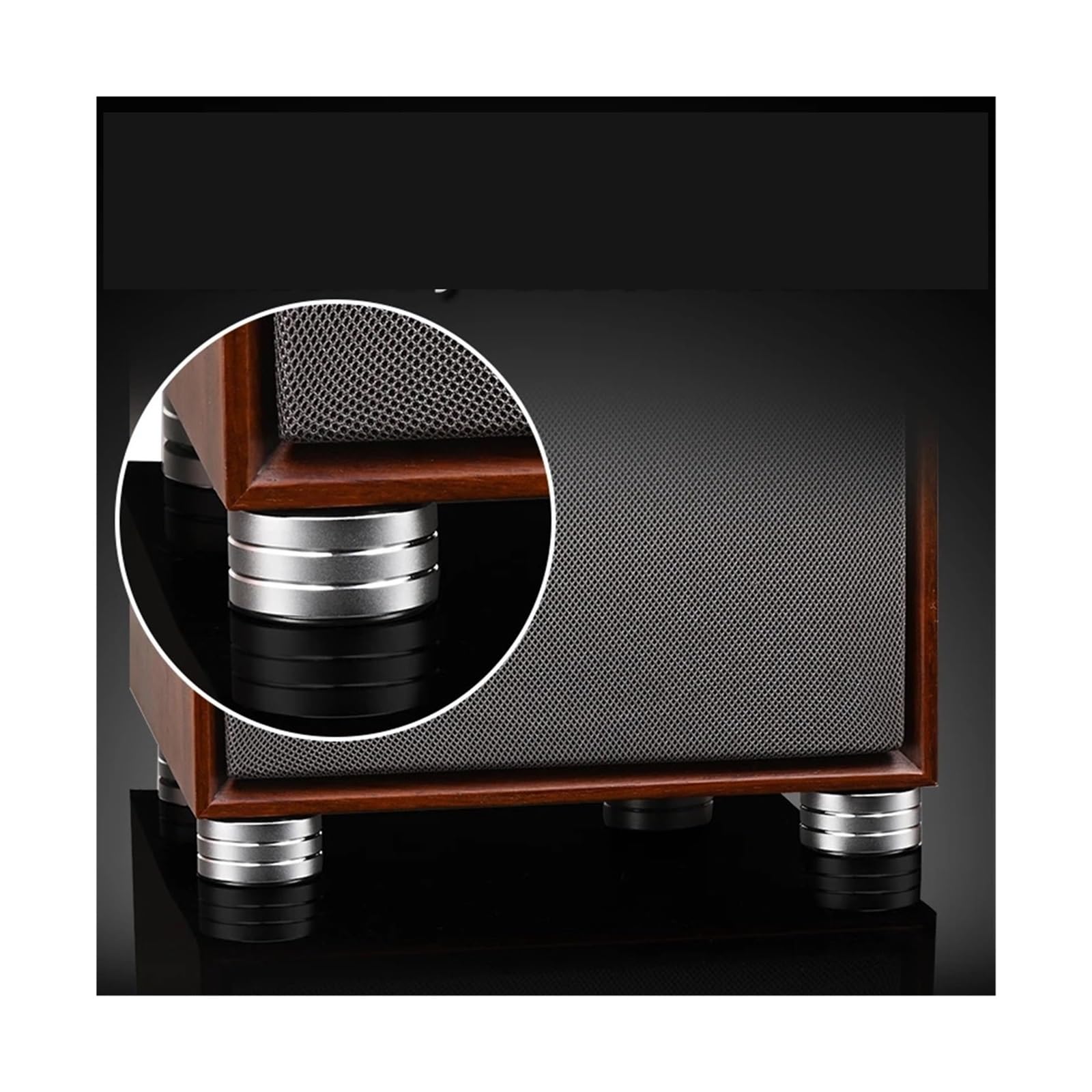 Inox SpeakerSpike Piedini for piedini for for altoparlanti Hifi da 4 pezzi