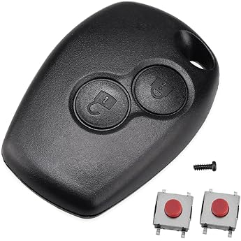 Key Shell Compatible with Renault/Dacia Renault Key 2 Buttons