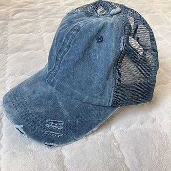 Amazon.co.jp: 男女兼用 メッシュキャップ ダメージ ウォッシュ