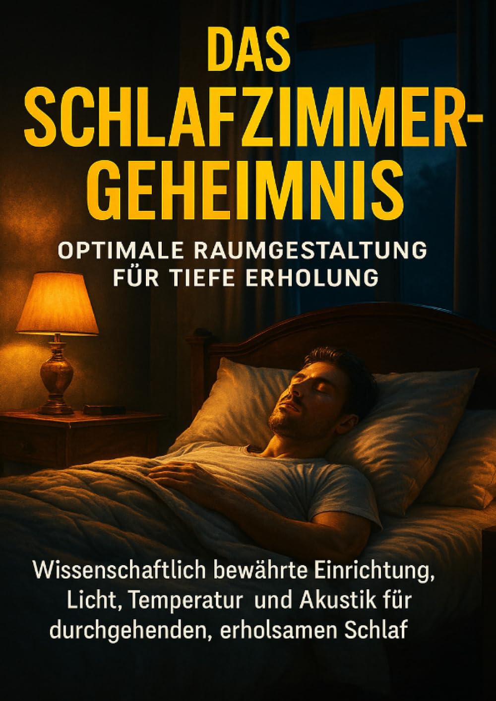 Das Schlafzimmer-Geheimnis: Optimale Raumgestaltung für tiefe Erholung: Wissenschaftlich bewährte Einrichtung, Licht, Temperatur und Akustik für durchgehenden, erholsamen Schlaf