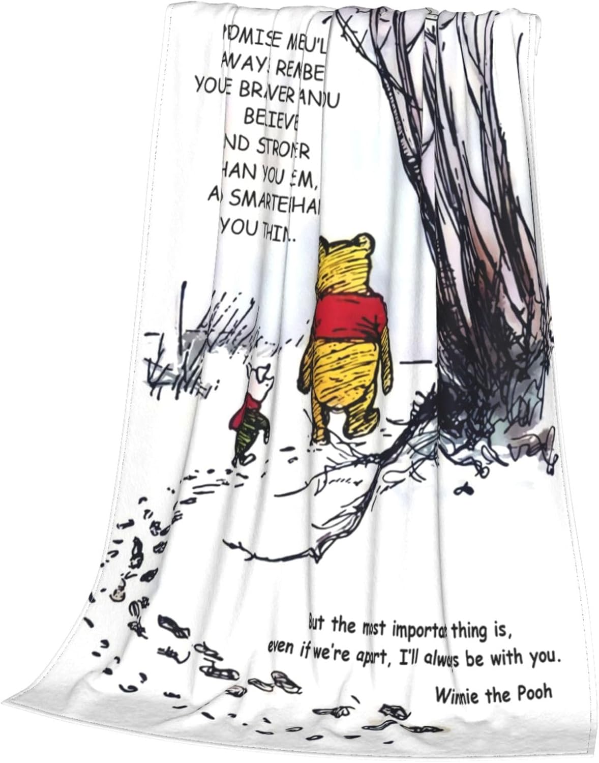 Cartoon Blanket Soft Cozy Cute Fleece Throw Blanket Plush