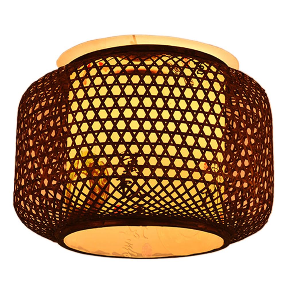 Lustre décoratif vintage tressé pour illuminer votre îlot de cuisine