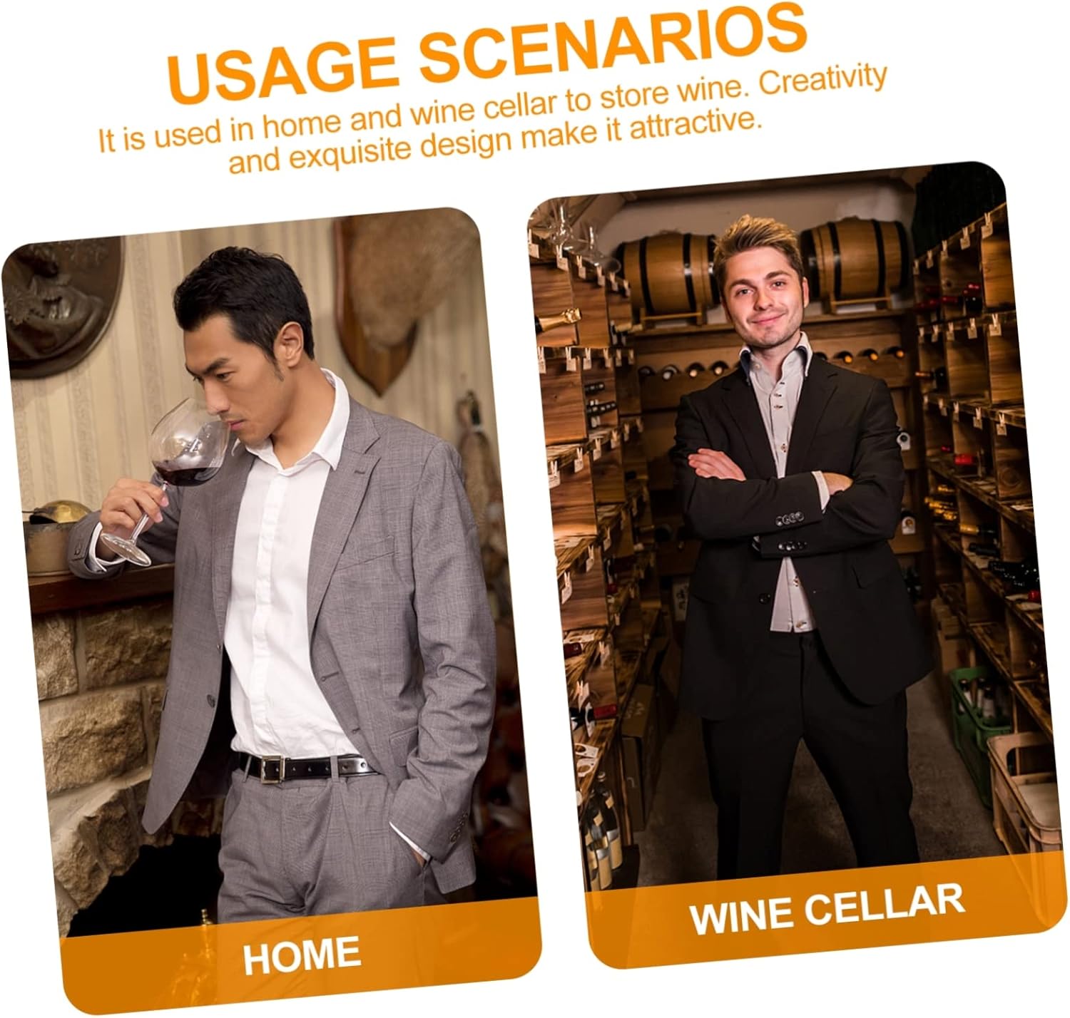 STOBAZA Household Wine Rack Wine Stand Bamboo Shelf Small Storage Racks for Home Decor