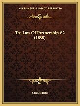 The Law Of Partnership V2 (1888)
