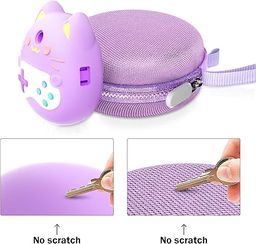 Miniatura 2 de Tookss Silicone Case Compatible with Tamagotchi Pix,Virtual Pet Game Machine,Sleeve Protector Soft Cover with Hard Carrying Case
