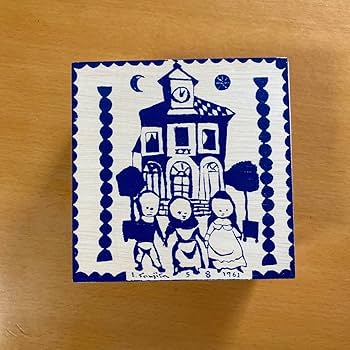 Amazon.co.jp: 藤田嗣治 レオナールフジタ展 小皿5枚、木箱、完品