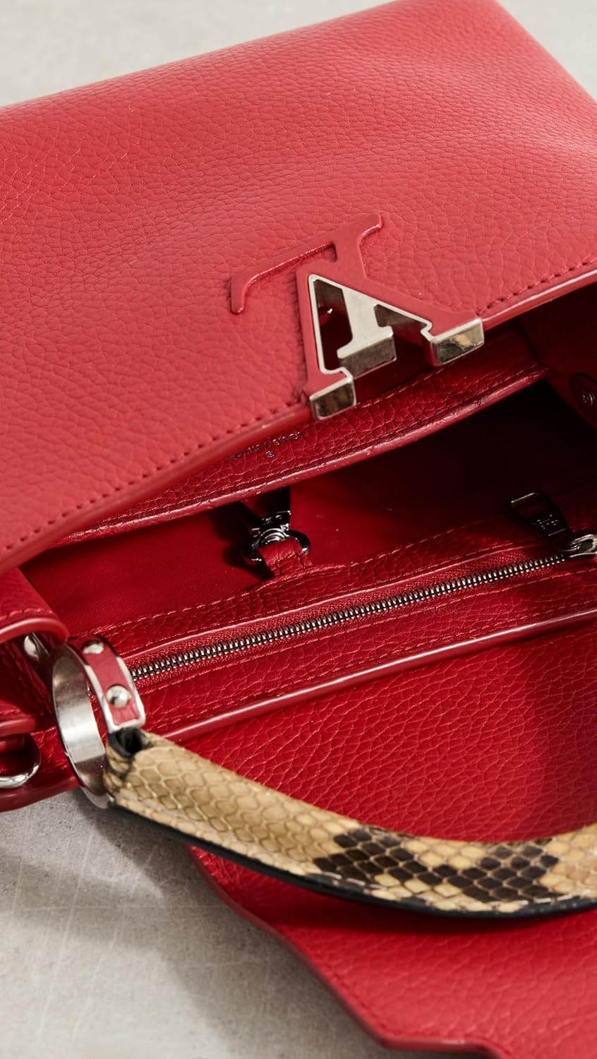 Louis Vuitton What Goes Around Comes Around Women's Pre-Loved Taurillon Capucines BB Bag - Image 5