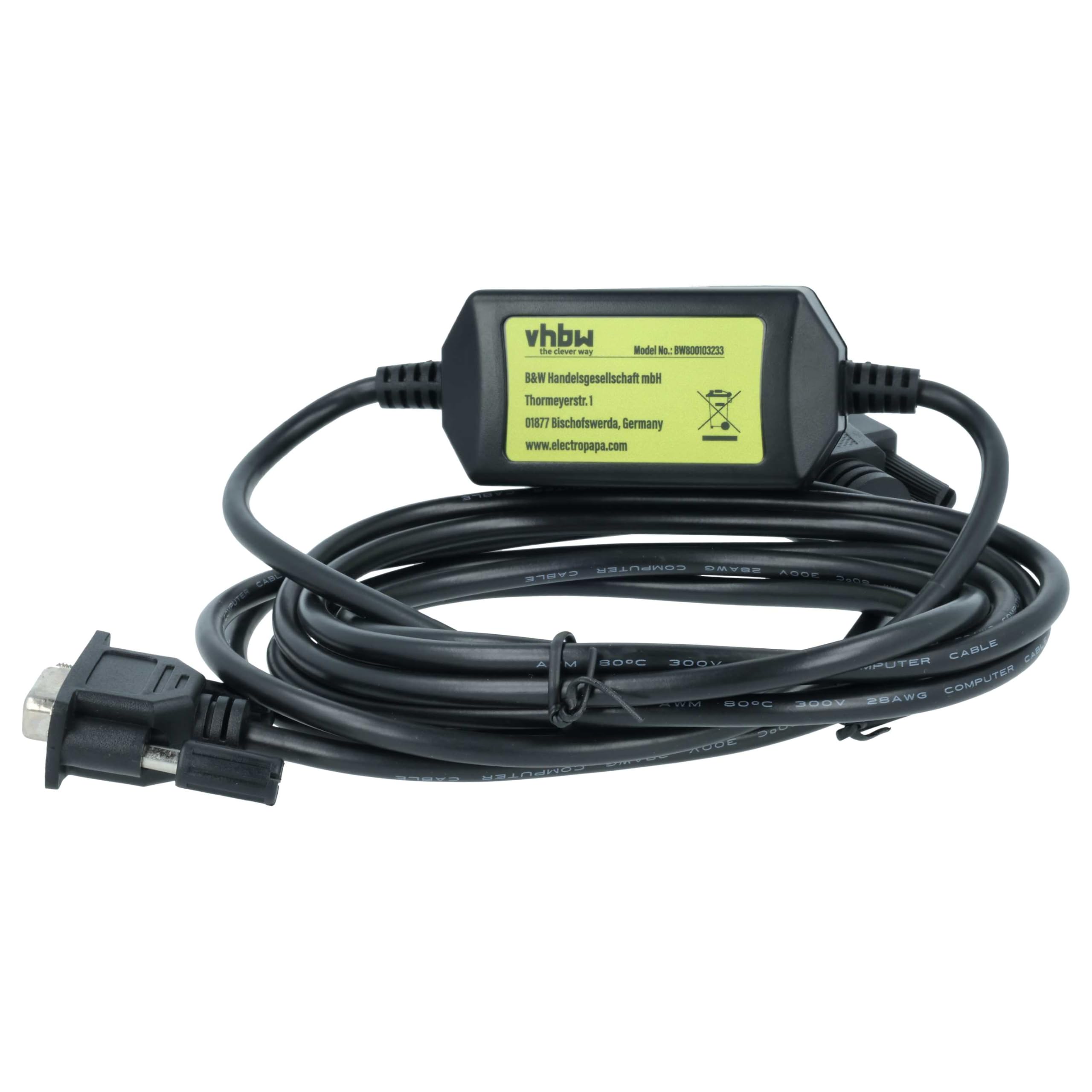 vhbw cavo EIA RS-232 compatibile con Siemens Simatic S5 100U CPU 100 computer & periferiche - Adattatore seriale, 300 cm, nero
